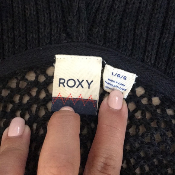 Roxy Hollow Love Hooded High-Low Sweater - Picture 7 of 8